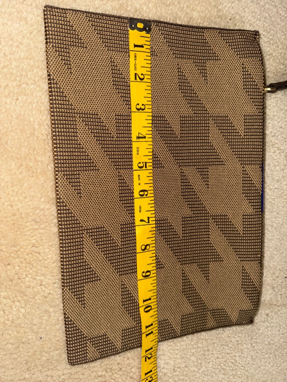 NWT Rothy’s Tote Dark Camel Houndstooth with matching pouch (no tags) - Picture 10 of 15